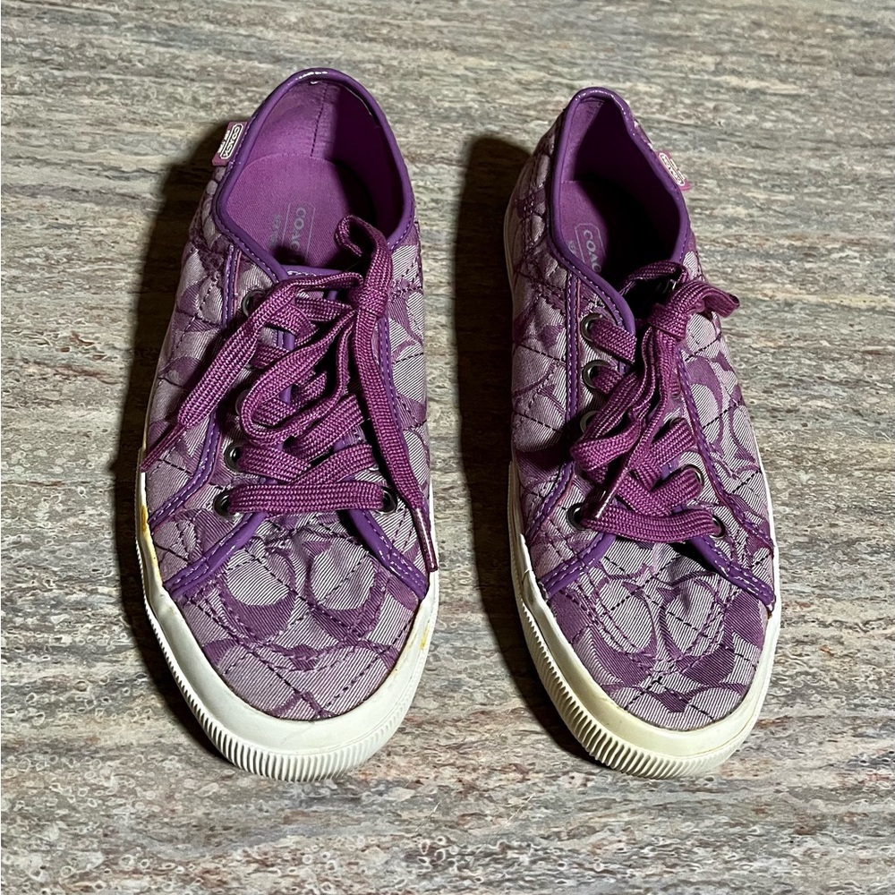 Coach Kalyn Purple Women's Sneakers